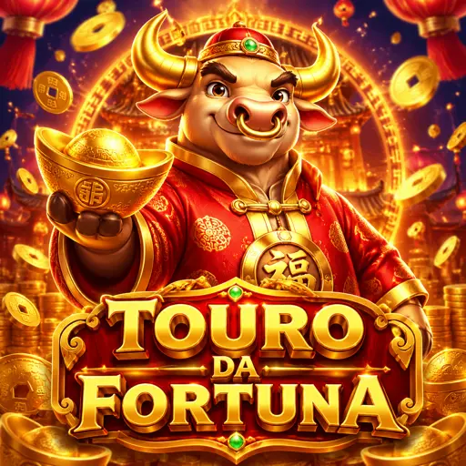 Capa do Fortune Ox com o boi da fortuna em vermelho e dourado