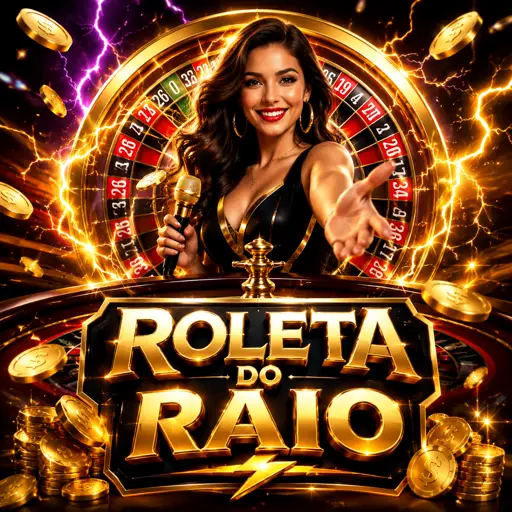 capa da Lightning Roulette com raios e multiplicadores
